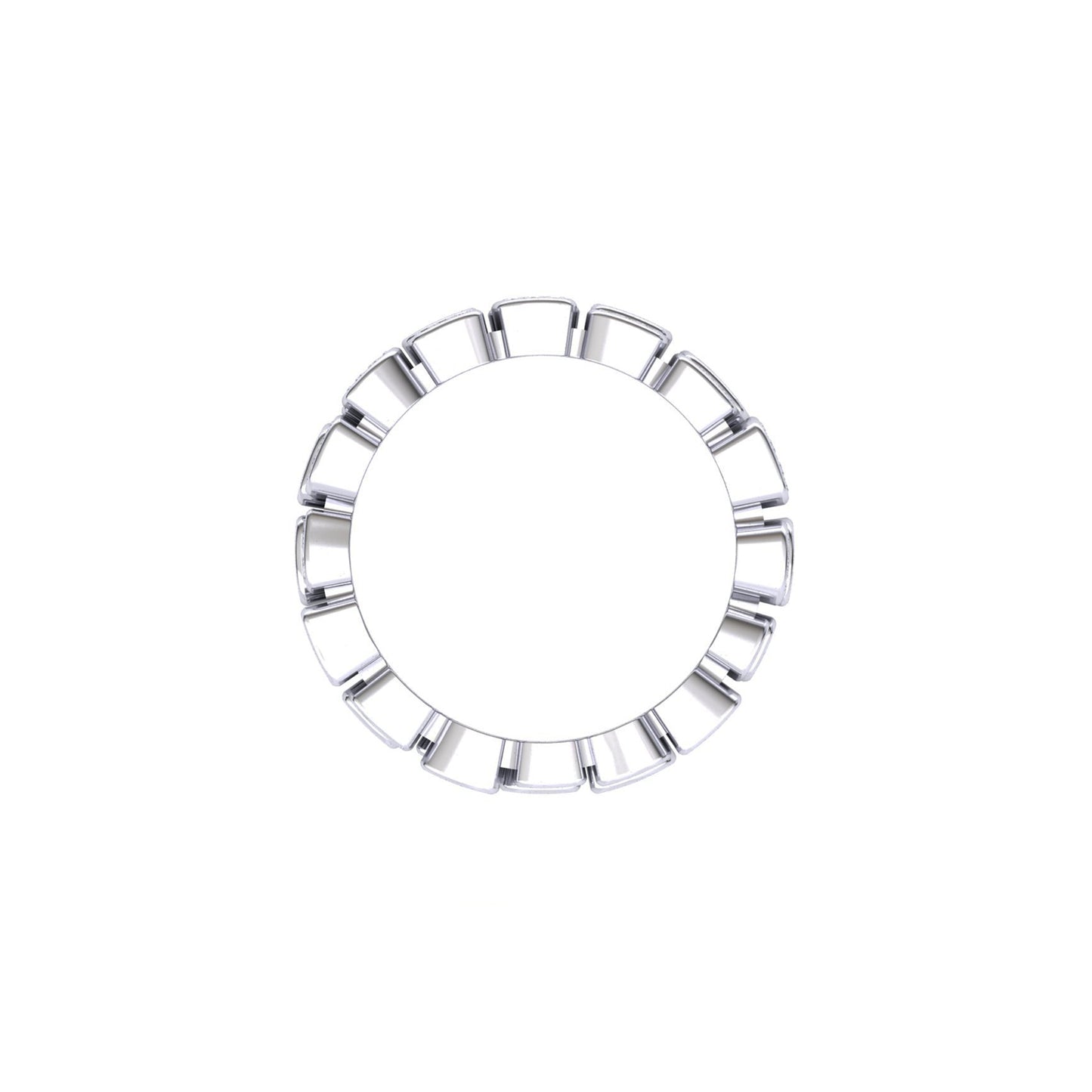 Double Diamonds alliance white gold