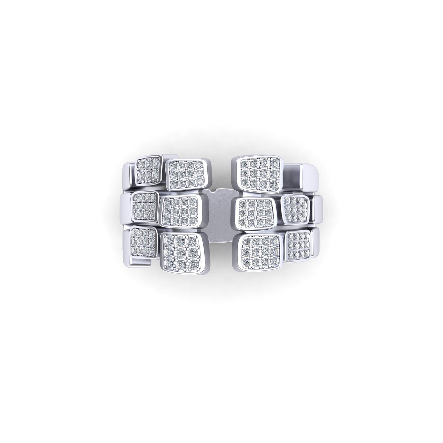 3-row ring full paved