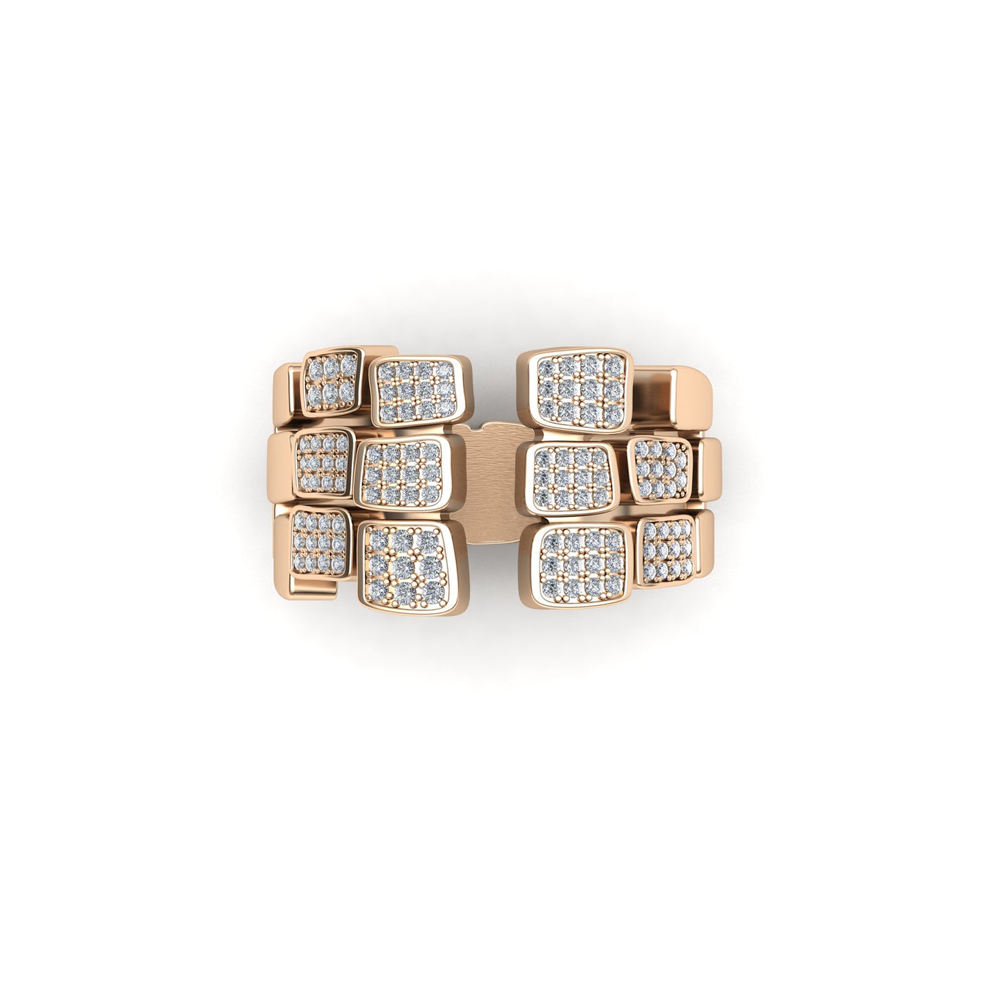 3-row ring full paved